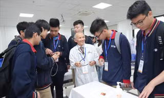 Giảng viên có học hàm giáo sư, phó giáo sư, học vị tiến sĩ có thể sẽ được kéo dài thời gian làm việc (ảnh chụp trước 27/4). Ảnh: Diệp An