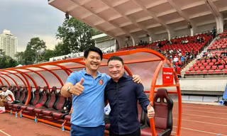 HLV Vũ Tiến Thành và HLV Trương Việt Hoàng