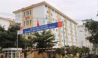 Một khu nhà ở công nhân ở huyện Nhơn Trạch, Đồng Nai 
