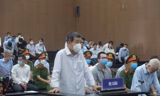 Bị cáo Trần Thanh Liêm tại tòa