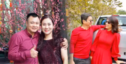 Nghệ sĩ Tự Long, Chí Trung tung ảnh tình tứ bên bạn đời