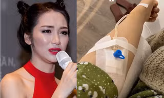 Sau khi bị dân mạng chỉ trích, Hòa Minzy đăng ảnh nhập viện khiến fan lo lắng