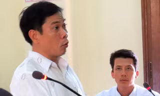 Nguyên Phó trưởng Công an Tuy Hòa Lê Đức Hoàn