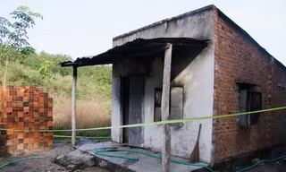 Căn nhà nơi xảy ra vụ việc.
