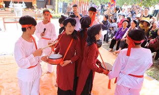 Hát Xoan cổ tại Hùng Vương tổ miếu