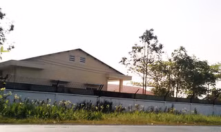 Một góc doanh trại nơi xảy ra xô xát dẫn đến thương vong.