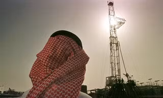 90% ngân sách Ảrập Xêút được đóng góp từ dầu mỏ. Ảnh: Middle East.