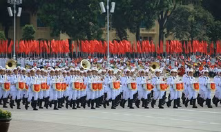 [VIDEO]: Hào hùng lễ diễu binh mừng ngày Quốc khánh 