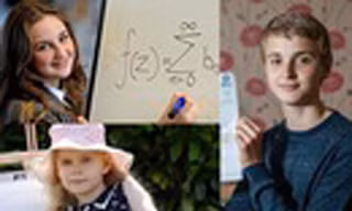 Những thần đồng có chỉ số IQ sánh ngang thiên tài Einstein
