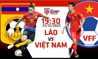 AFF Cup 2022: Tương quan trước trận Lào - Việt Nam, 19h30 giờ 21/12