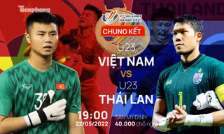 Tương quan trận Chung kết U23 Việt Nam - U23 Thái Lan