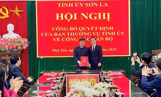 Sơn La: Điều động Giám đốc Sở Xây dựng làm bí thư huyện