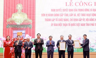 Ông Đặng Xuân Phong giữ chức Bí thư Tỉnh uỷ Phú Thọ mới