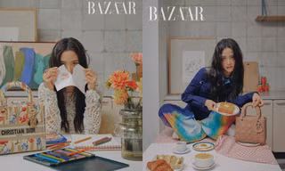 Jisoo “đầu bù tóc rối” trên Harper’s BAZAAR nhưng vẫn không giấu được visual đỉnh cao