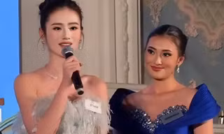 Ý Nhi vào top 8 dự án nhân ái ở Hoa hậu Thế giới 