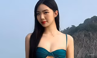 Người đẹp xứ Tuyên có vòng eo 59 cm ở Hoa hậu Việt Nam 
