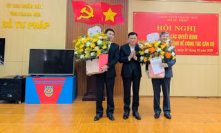 Sở Tư pháp Thanh Hóa có Giám đốc mới