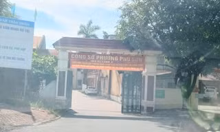 Công sở phường Phú Sơn. Ảnh minh hoạ