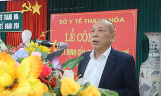 Giao Quyền Giám đốc Sở Y tế Thanh Hóa cho ông Nguyễn Bá Cẩn