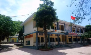 Trường Phổ thông Dân tộc nội trú THCS Quan Hoá. Ảnh minh hoạ