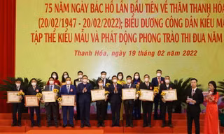 Thanh Hoá kỷ niệm 75 năm ngày Bác Hồ lần đầu tiên về thăm