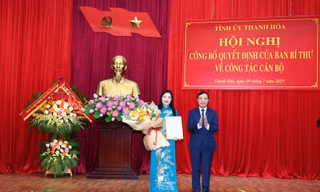Công bố Quyết định của Ban Bí thư về công tác cán bộ