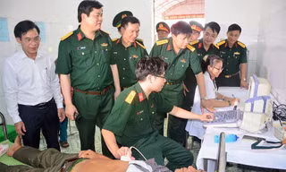Tuổi trẻ Quân đội tri ân tháng 7 tại Thanh Hóa