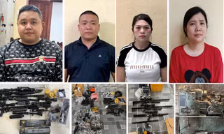 Triệt phá đường dây chế tạo linh kiện súng quy mô lớn