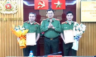 Bộ Công an thưởng nóng Công an tỉnh Thanh Hóa 