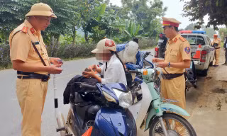 Hàng trăm phụ huynh bị xử phạt vì giao xe cho con chưa đủ tuổi điều khiển ở Thanh Hóa