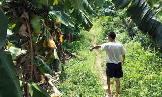 Khu vực nơi xảy ra sự việc.