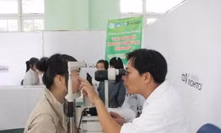 Chăm sóc mắt học đường