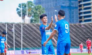 CLB Ngoại hạng Campuchia trụ hạng thành công rồi... giải thể