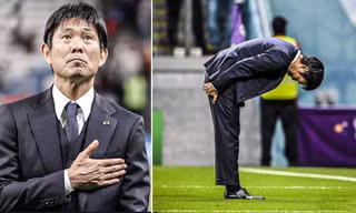 HLV tuyển Nhật Bản nhận tin vui ngay sau khi kết thúc hành trình World Cup