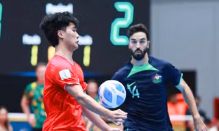 HLV Giustozzi khen nức nở ngôi sao mới nổi của đội tuyển futsal Việt Nam
