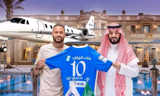 Neymar sống như ông hoàng, có chuyên cơ, siêu xe và dinh thự tại Saudi Arabia