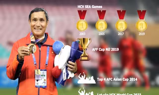 HLV Mai Đức Chung xứng danh chiến lược gia số một bóng đá nữ Đông Nam Á