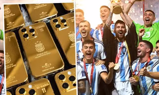 Messi chi 5 tỷ để mua iPhone mạ vàng tặng ĐT Argentina