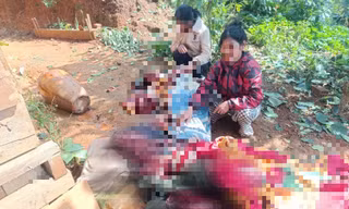 Hiện trường vụ nổ bom