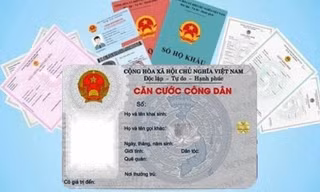 Công dân đang sử dụng nhiều loại giấy tờ tuỳ thân.