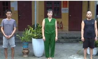 Các bị can trong vụ mua bán người.