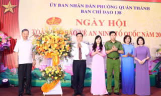 Đại tướng Tô Lâm tham dự lễ ra mắt.