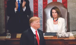 Chủ tịch Hạ viện Mỹ Nancy Pelosi vừa bảo đảm rằng ông Trump sẽ là tổng thống thứ ba trong lịch sử Mỹ bị luận tội tại Hạ viện ảnh: Washington Post 