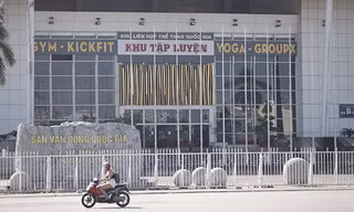 Khu LHTTQG Mỹ Đình cho thuê đất trái phép khu đất chờ dự án, theo kết luận của Kiểm toán Nhà nước ảnh: P.v 