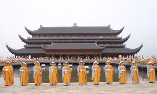 Trung tâm hội nghị quốc tế nơi diễn ra ngày khai mạc Vesak 2019