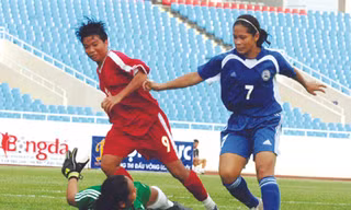 Nếu Sea Games 26 bỏ môn bóng đá nữ là một thiệt thòi cho tuyển nữ Việt Nam (trận Việt Nam - Myanmar)