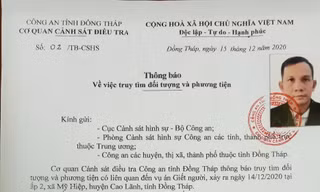 Lộ diện kẻ tình nghi giết người, đốt xác ở Đồng Tháp