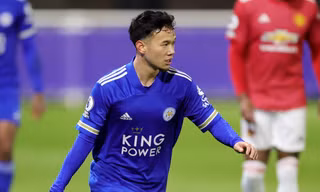 Thanawat trong màu áo U23 Leicester.
