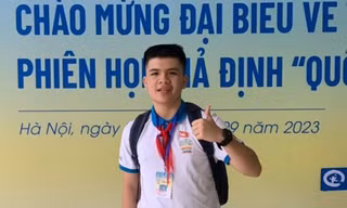Thành tích ấn tượng của 'cậu bé toán học' dự Phiên họp giả định Quốc hội trẻ em