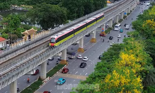 Đến năm 2035, Hà Nội phấn đấu có 410km đường sắt đô thị